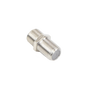 Adaptador Barril para 75 Ohm, de Conector F Hembra a F Hembra, Níquel/ Estaño...