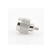 Conector N Macho, Anillo Plegable y Pin Cautivo para RG-8/X, 9258, LMR-240, Níquel/ Oro/ Teflón. | SIERRA STORE