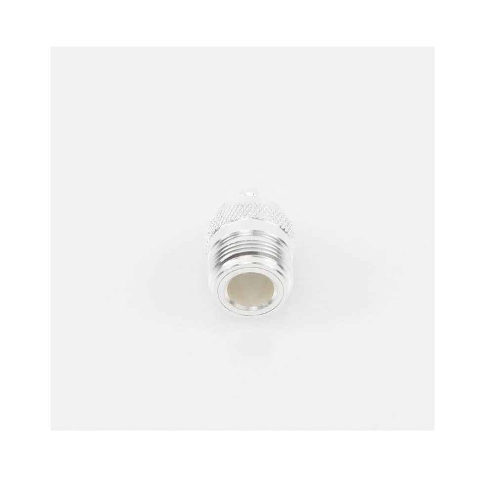 Conector Coaxial N Hembra / Anillo Plegable / Cables LP-195, LP-142, RG-142/U, LMR-195 / Cuerpo Bronce Niquelado / Contacto Oro / | SIERRA STORE