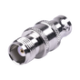 Adaptador en Línea de Conector TNC Hembra a BNC Hembra, Níquel/ Oro/ Teflón. ...