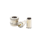 Conector Mini UHF Macho, 50 Ohm, de Anillo Plegable para Cables RG-58/U, RG-1...