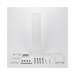 Antena Sectorial de 90° AirMetro con 20 dBi en Banda 5Ghz (5150-5850 Mhz) Slant 45° Compatibilidad Multi-Marca para enlace...