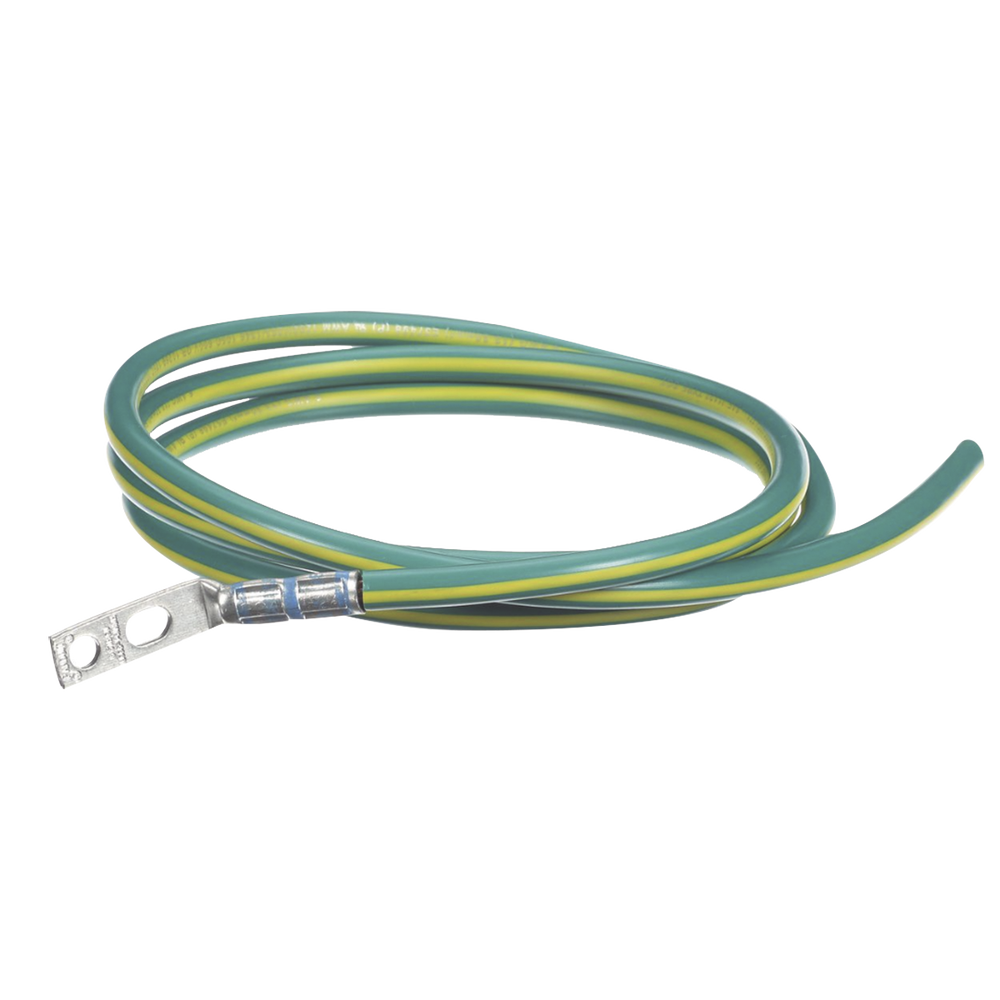 PANDUIT RGCBNJ660P22 - Kit de Jumper de Puesta a Tierra / 6 AWG / 1.52 m (5 ft) / Zapata 45° / Conector Htap 2-6 AWG / UL 467 / NEBS | SIERRA STORE