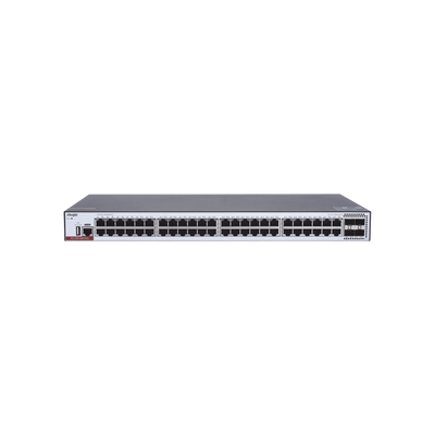Switch Administrable Capa 3 con 48 puertos Gigabit + 4 SFP+ para fibra 10Gb, gestión gratuita desde la nube. - RUIJIE