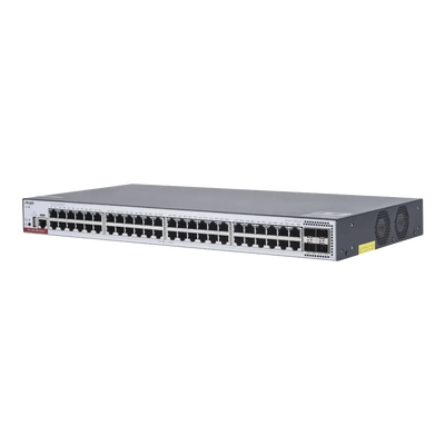 RG-CS83-48GT4XS-PD Switch Administrable Capa 3 PoE con 48 puertos Gigabit 802.3af/at + 4 SFP+ para fibra 10Gb, hasta 1,480...
