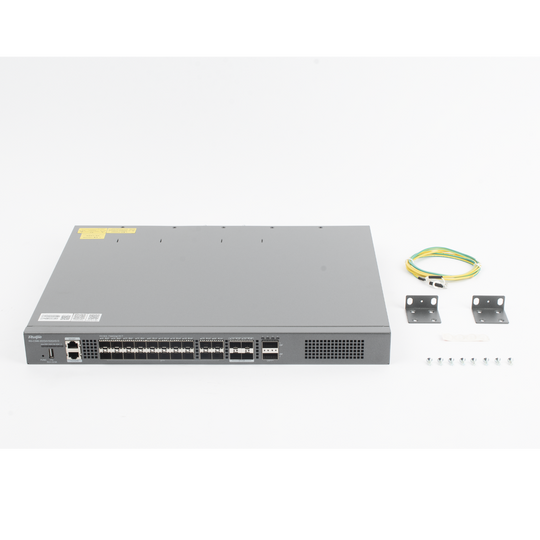 Switch Core Distribuidor / 20 Puertos SFP+ 10G / 4 Puertos SFP28 25G / 2 Puertos QSFP+ 40G / Fuentes de Poder Redundantes Opcionales | SIERRA STORE