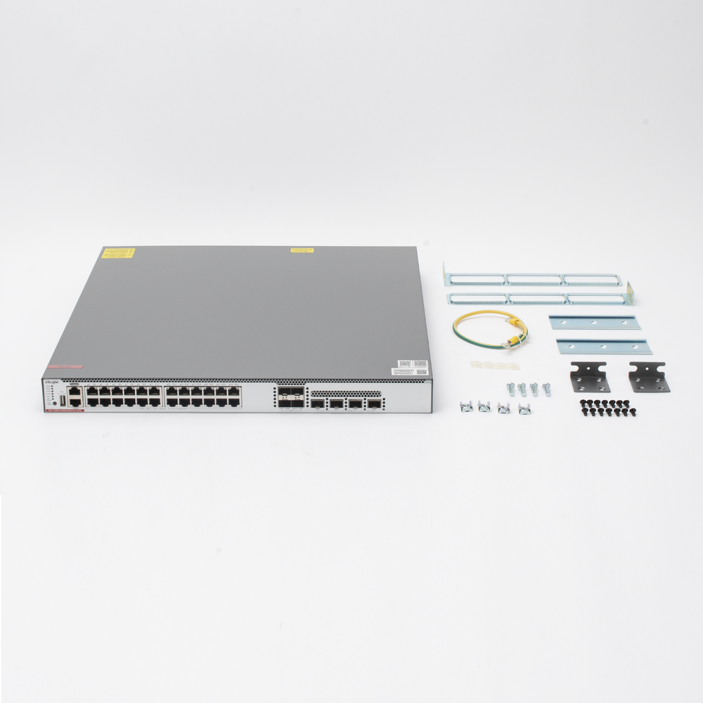 Switch Core / 24 Puertos Multi-Gigabit 10G / Hi-PoE 802.3bt 90 W / 4 SFP28 25G / Capa 3 / 1,480 W PoE / Fuentes Modulares | SIERRA STORE