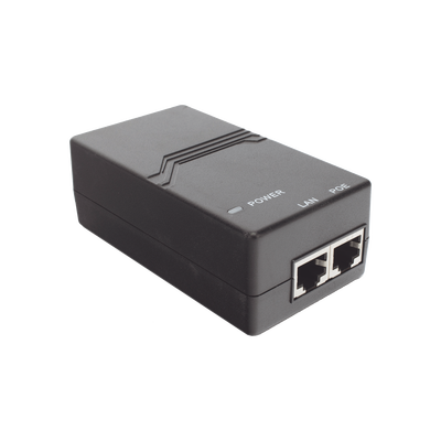 Inyector PoE estándar 15 watts, Compatible Multi-marcas, Detección Inteligente Anti Accidentes (802.3af / Gigabit) RUIJIE ...