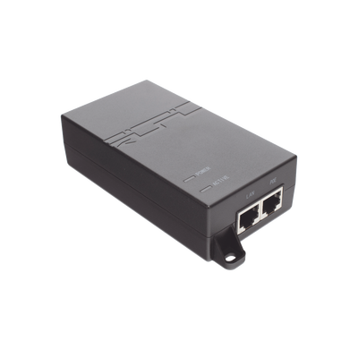 Inyector PoE estándar 30 watts, Compatible Multi-marcas, Detección Inteligente Anti Accidentes (802.3at / Gigabit) RUIJIE ...
