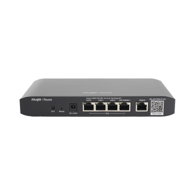 Router Balanceador con Función SD-WAN, PoE+ hasta 54 Watts, Hasta 2 Servicios de Internet y hasta 100 clientes con desempe...