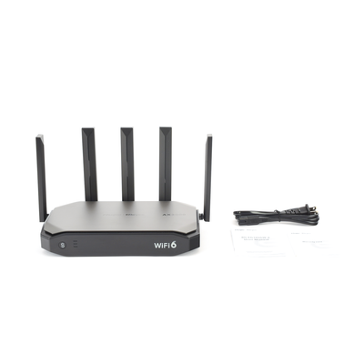 Router Balanceador inalámbrico Wi-Fi 6 MESH con Función SD-WAN, Hasta 4 Servicios de Internet y Hasta 180 clientes con des...