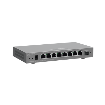 Router Balanceador con Función SD-WAN, Hasta 4 Servicios de Internet y hasta 200 clientes con desempeño de 600 Mbps - RUIJIE