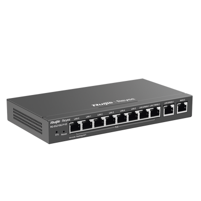 Router Balanceador con Función SD-WAN, PoE+ hasta 110 Watts, Hasta 4 Servicios de Internet y hasta 200 clientes con desemp...