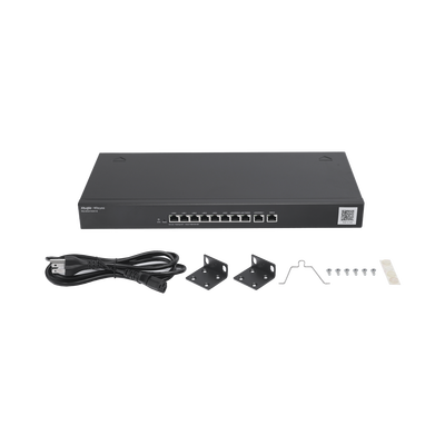 Router Balanceador con Función SD-WAN, Hasta 4 Servicios de Internet y hasta 350 clientes con desempeño de 1.5 Gbps RUIJIE...