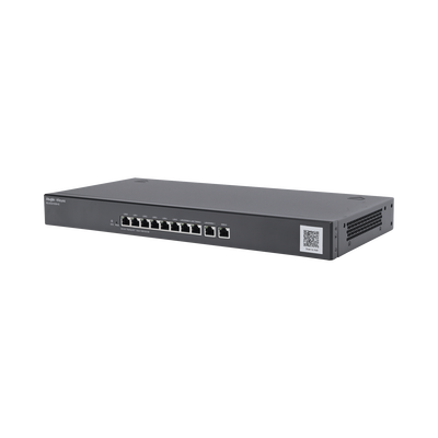 Router Balanceador con Función SD-WAN, Hasta 4 Servicios de Internet y hasta 350 clientes con desempeño de 1.5 Gbps - RUIJIE
