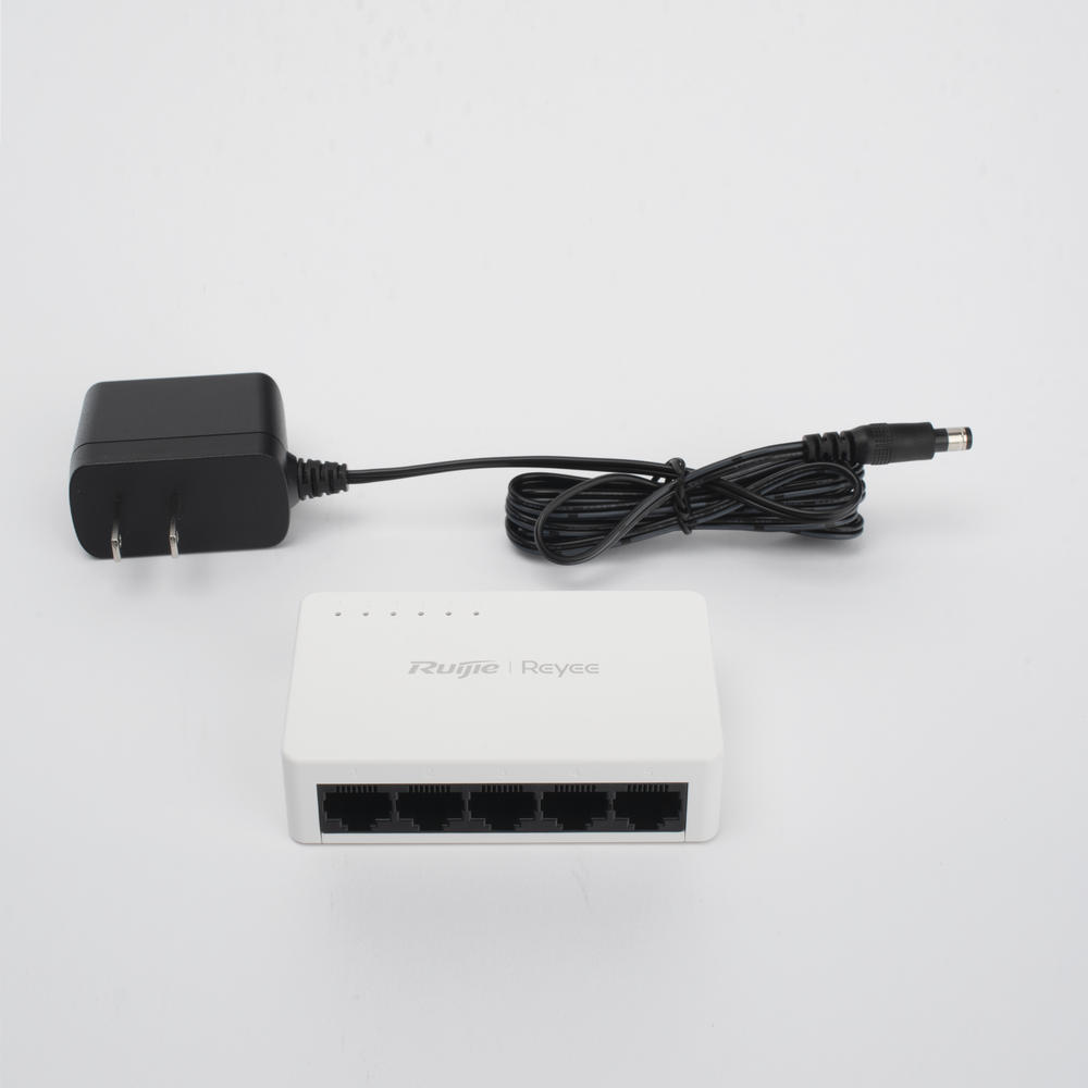 Switch No Administrable / 5 Puertos 10/100 Mbps / Visibilidad Cloud / Plug & Play / 1 Gbps Switching Capacity | SIERRA STORE