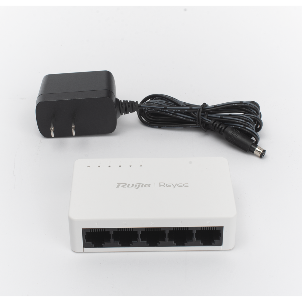 Switch No Administrable / 5 Puertos Gigabit / 10 Gbps Switching / Plug & Play / 2.1W Máximo / Cloud Visible | SIERRA STORE