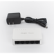 Switch No Administrable / 5 Puertos Gigabit / 10 Gbps Switching / Plug & Play / 2.1W Máximo / Cloud Visible | SIERRA STORE