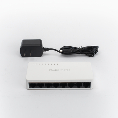 Switch no administrable, Visible en la Topología de la Nube, con 8 puertos 10/100 Mbps RUIJIE - Vista 8