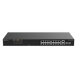 Switch PoE+ no Administrable, Hasta 120 Watts, Ideal para CCTV, 16 Puertos PoE +10/100, 2 Uplinks Gigabit y 2 SFP COMBO - ...