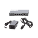 Switch Administrable PoE con 5 puertos Gigabit, 4 PoE 802.3af/at, gestión gratuita desde la nube, 54w RUIJIE - Vista 5