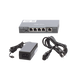 Switch Administrable PoE con 5 puertos Gigabit, 4 PoE 802.3af/at, gestión gratuita desde la nube, 54w RUIJIE - Vista 5