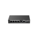 Switch Administrable con 4 puertos Gigabit PoE, 2 Uplink Gigabit y 1 Uplink Gigabit para Fibra SFP en combo, gestión gratu...