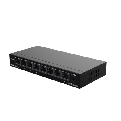 Switch Administrable con 8 puertos Gigabit, gestión gratuita desde la nube RUIJIE - Vista 4