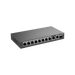 Switch Administrable con 8 puertos Gigabit PoE, 2 Uplinks Gigabit (1 SFP), gestión gratuita desde la nube RUIJIE - Vista 2