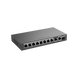 Switch Administrable con 8 puertos Gigabit PoE, 2 Uplinks Gigabit (1 SFP), gestión gratuita desde la nube RUIJIE - Vista 2