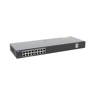 Switch Administrable 16 puertos Gigabit, gestión gratuita desde la nube RUIJIE - Vista 2