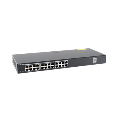 Switch Administrable 24 puertos Gigabit, gestión gratuita desde la nube. RUIJIE - Vista 2