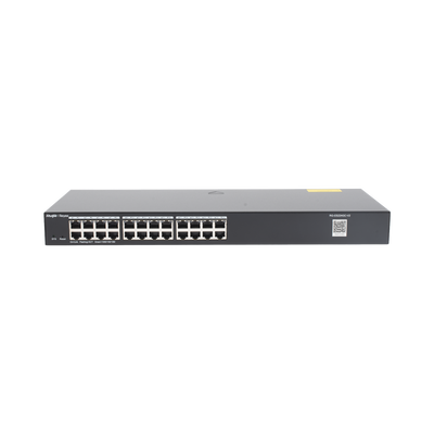 Switch Administrable 24 puertos Gigabit, gestión gratuita desde la nube. - RUIJIE
