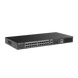 Switch Smart PoE con 24 puertos Gigabit PoE 802.3af/at + 2 SFP para fibra 1Gb, gestión gratuita desde la nube, 370w RUIJIE...
