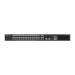 Switch Smart PoE con 24 puertos Gigabit PoE 802.3af/at + 2 SFP para fibra 1Gb, gestión gratuita desde la nube, 370w RUIJIE...
