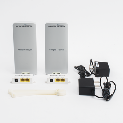 Kit Enlace Inalámbrico Recomendado para Elevadores, hasta 500m o 125 pisos, Preconfigurado, Ajuste Automático, Hasta 300 M...