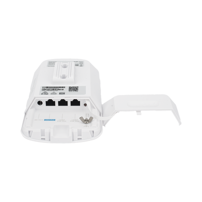 AP PtP o CPE Banda 5Ghz, Especializado para Cámaras, Compatible con AirMetro, 2 Puertos PoE Out 802.3AF hasta 15.4W Totale...