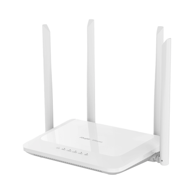 Home Router Inalámbrico Wi-Fi 5 Doble Banda, 1 Puerto Wan 10/100 y 3 Puertos Lan 10/100 Hasta 1,200 Mbps - RUIJIE