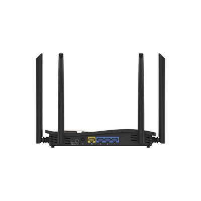 Home Router inalámbrico MESH WI-FI 5 2x2 doble banda 1 puerto WAN Gigabit y 3 puertos LAN Gigabit, hasta 1,267 Mbps. RUIJI...