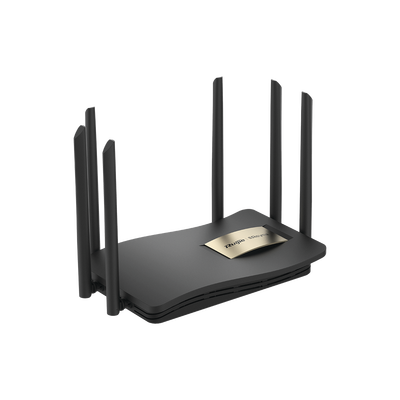 Home Router inalámbrico MESH WI-FI 5 2x2 doble banda 1 puerto WAN Gigabit y 3 puertos LAN Gigabit, hasta 1,267 Mbps. - RUIJIE