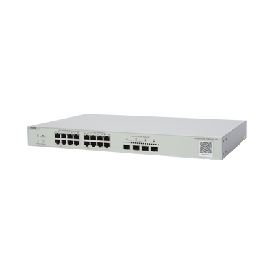 Switch Multi-Gigabit PoE++ hasta 370W, Capa 2 con 4 Puertos 2.5G (90W), 12 Puertos 2.5G (30W) y 4 Uplink SFP+ 10G , Admini...