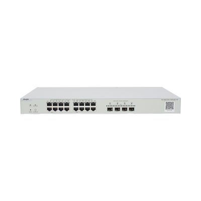 Switch Multi-Gigabit PoE++ hasta 370W, Capa 2 con 4 Puertos 2.5G (90W), 12 Puertos 2.5G (30W) y 4 Uplink SFP+ 10G , Admini...