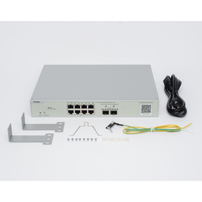 Switch Multi-Gigabit PoE+ Capa 2 con 8 Puertos 2.5G PoE+ hasta 240W y 2 Uplink SFP+ 10G ,Administrable Cloud, Diseñado Par...