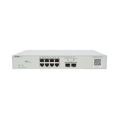 Switch Multi-Gigabit PoE+ Capa 2 con 8 Puertos 2.5G PoE+ hasta 240W y 2 Uplink SFP+ 10G ,Administrable Cloud, Diseñado Par...