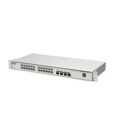 Switch Administrable Capa 3 con 24 puertos Gigabit + 4 SFP+ para fibra 10Gb, gestión gratuita desde la nube RUIJIE - Vista 3