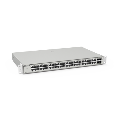 Switch Administrable Capa 3 con 48 puertos Gigabit + 4 SFP+ para fibra 10Gb, gestión gratuita desde la nube - RUIJIE