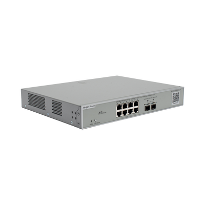Switch Multi-Gigabit PoE++ 370W 802.3bt Capa 3 Administrable Cloud, Diseñado Para Access Points WiFi 6/7 RUIJIE - Vista 4