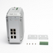 Switch Industrial PoE hasta , Ideal para temperaturas Extremas y protección contra descargas, 4 Puertos Gigabit PoE 802.3 ...
