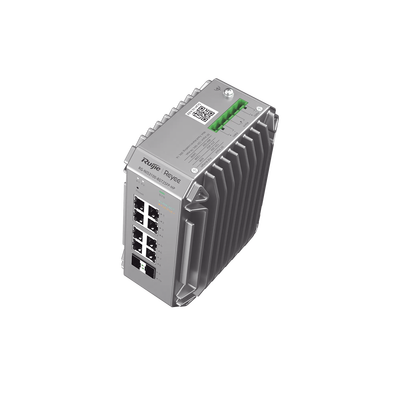 Switch Industrial PoE, Ideal para temperaturas Extremas y protección contra descargas, 8 puertos Gigabit PoE 802.3af/at + ...