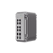 Switch Industrial PoE, Ideal para temperaturas Extremas y protección contra descargas, 8 Puertos Gigabit PoE 802.3 af/at, ...